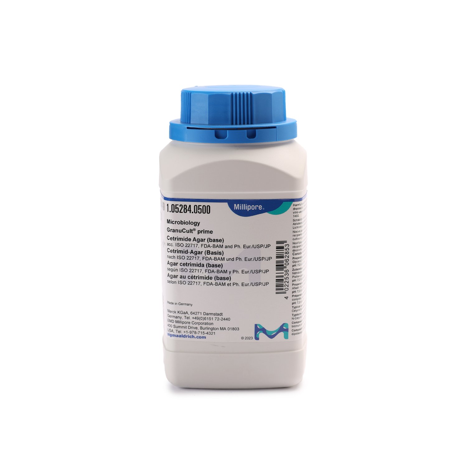 CETRIMIDE AGAR PSEUDOMONAS SELECTIVE AGAR BASE FOR MICROBIOLOGY (ACCORDING HARM. EP/USP/JP)